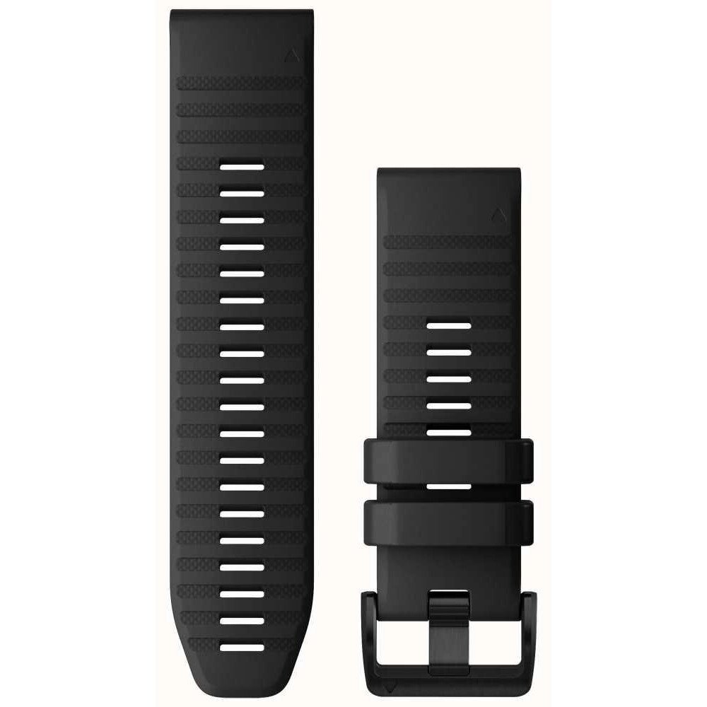 Ремінець Garmin Ремешок для Fenix 6x 26mm QuickFit Black Silicone bands (010-12864-00) від компанії Premium - фото 1