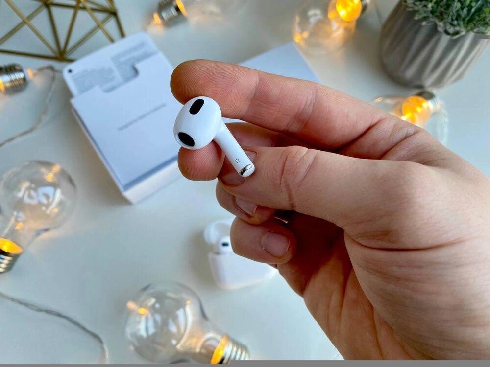 РОЗПРОДАЖ! Earbells Apple AirPods 3 lux максимальної якості від компанії Premium - фото 1