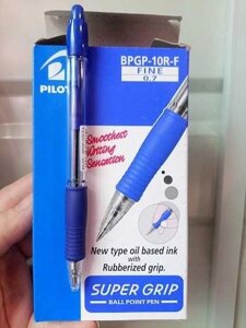 Ручка кулькова Pilot Super Grip BPGP-10R-F-L 0.7 мм синя