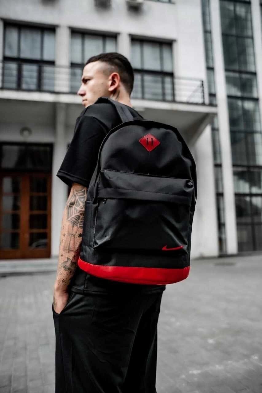 Рюкзак міський спортивний Nike чоловічий жіночий портфель Найк сумка від компанії Premium - фото 1