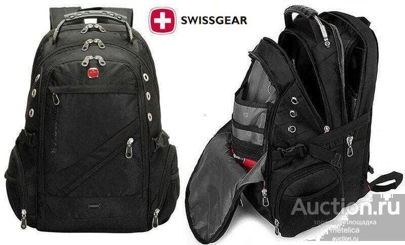 Рюкзак Swissgear модель8810 Black Swiss Bag від компанії Premium - фото 1