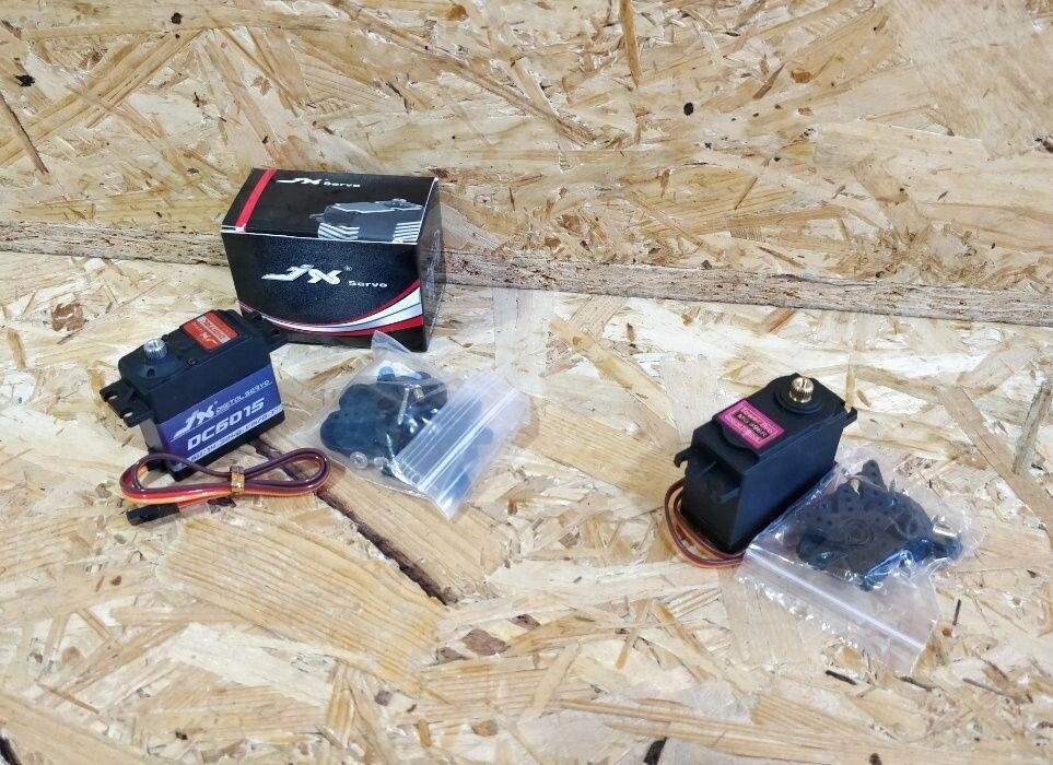 Сервопривод RC серви JX 15 кг 25 кг 35 кг (hsp hpi axial traxxas himoto) від компанії Premium - фото 1