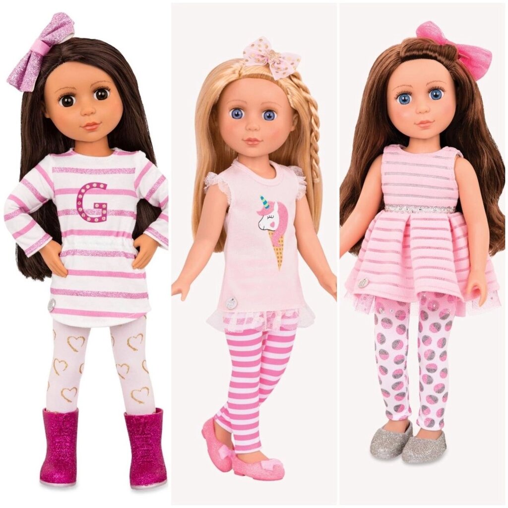 Шарнірна колекційна лялька Battat Glitter Girls Dolls від компанії Premium - фото 1