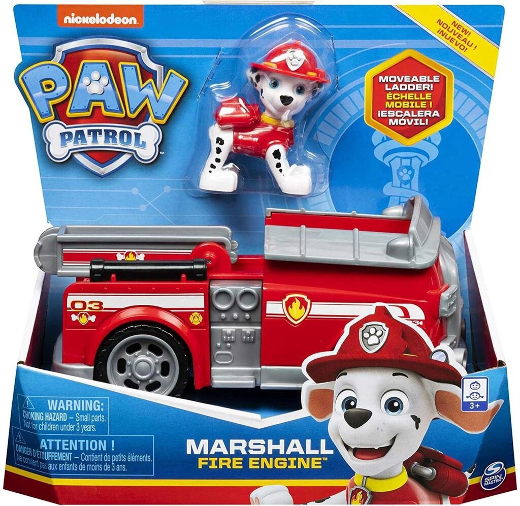 Щенячий патруль Маршал пожожна машина Paw Patrol Marshalls Fire Engine від компанії Premium - фото 1