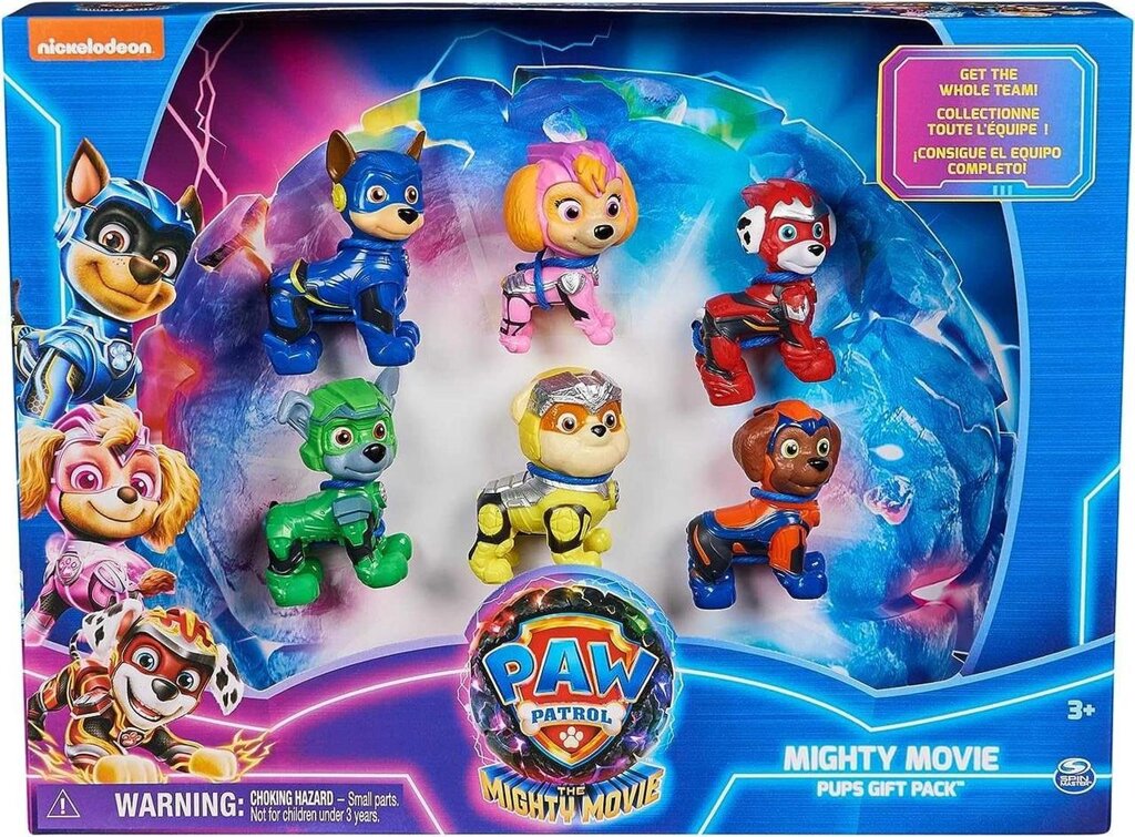 Щенячий Патруль набір фігурок 6 шт Paw Patrol Toy Figures Gift Pack 6 від компанії Premium - фото 1