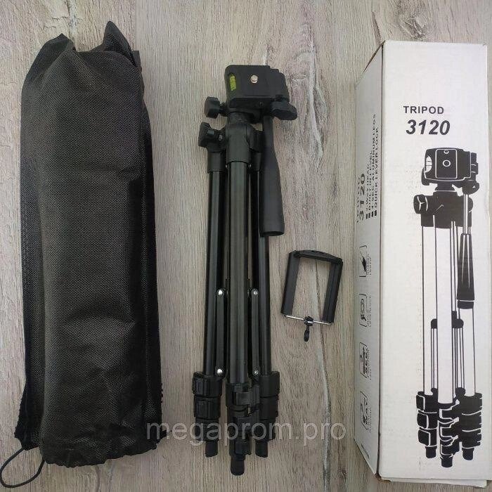 Штатив телескопічний для камери та телефона трипод TRIPOD 3120 від компанії Premium - фото 1