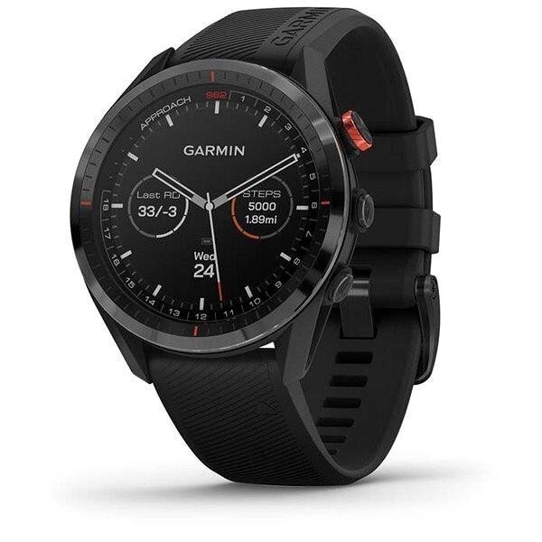 Смарт-годинник Garmin APPROACH S62 Black Ceramic Bezel with Black Band (010-02200-00) від компанії Premium - фото 1