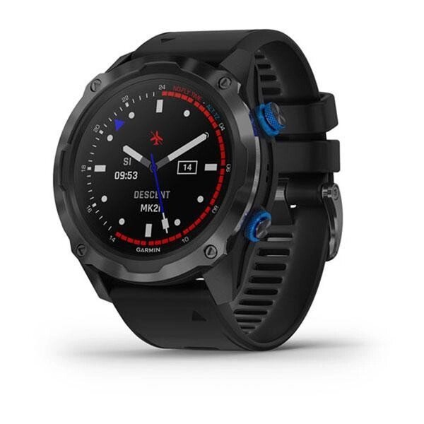 Смарт-годинник Garmin Descent Mk2i Titanium Carbon Gray DLC with Black Band (010-02132-01/11) від компанії Premium - фото 1