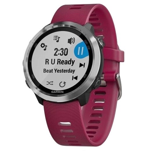 Смарт-годинник Garmin Forerunner 645 Music With Cerise Colored Band (010-01863-31/21) від компанії Premium - фото 1