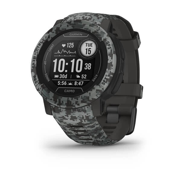 Смарт-годинник Garmin Instinct 2 - Camo Edition Graphite Camo (010-02626-13) від компанії Premium - фото 1