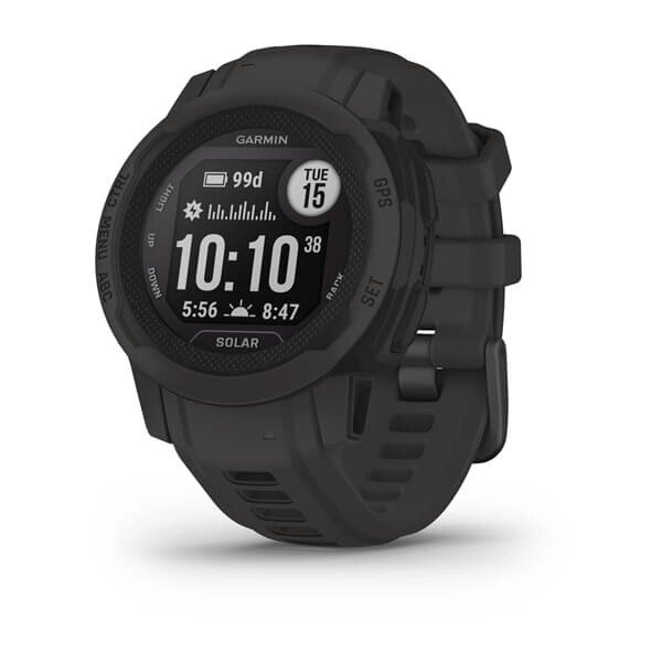 Смарт-годинник Garmin Instinct 2S Solar Graphite (010-02564-10) від компанії Premium - фото 1