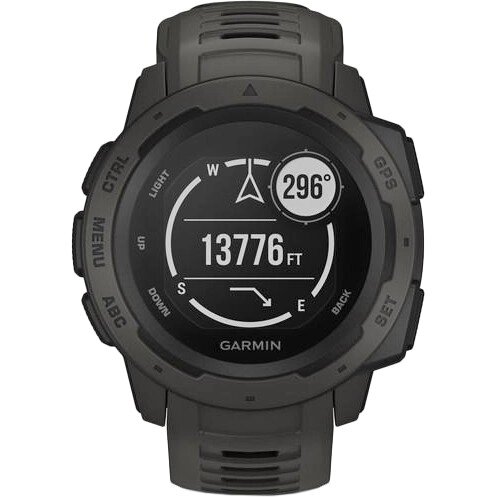 Смарт-годинник Garmin Instinct Graphite (010-02064-00) від компанії Premium - фото 1