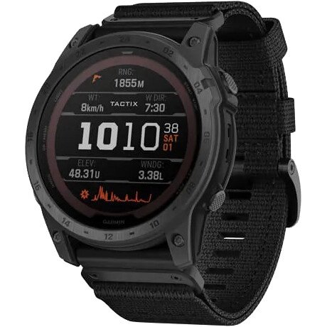 Смарт-годинник Garmin Tactix 7 – Pro Ballistics Edition S. Powered T. Watch w. Applied B. and Nylon Band від компанії Premium - фото 1