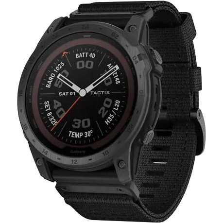 Смарт-годинник Garmin Tactix 7 – Pro Edition Solar Powered Tactical GPS Watch with Nylon Band (010-02704-10/11) від компанії Premium - фото 1