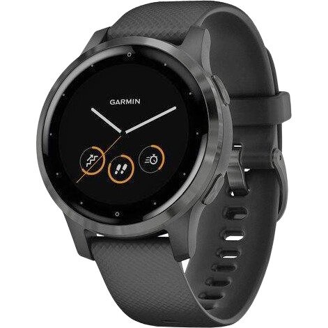 Смарт-годинник Garmin vivoactive 4S Black/Slate (010-02172-13/010-02172-11) від компанії Premium - фото 1