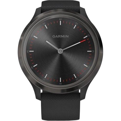 Смарт-годинник Garmin Vivomove 3 Slate Stainless Steel Bezel w. Black and Silicone B. (010-02239-01) від компанії Premium - фото 1