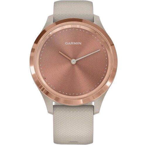 Смарт-годинник Garmin Vivomove 3s Rose Gold Stainless Steel Bezel w. Light Sand and Silicone B. (010-02238-02) від компанії Premium - фото 1