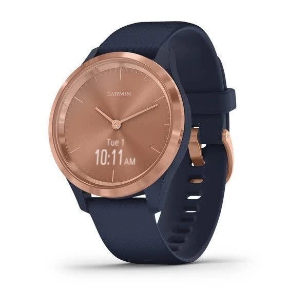 Смарт-годинник Garmin vivomove 3S Sport Blue-Gold Silicone (010-02238-23) від компанії Premium - фото 1