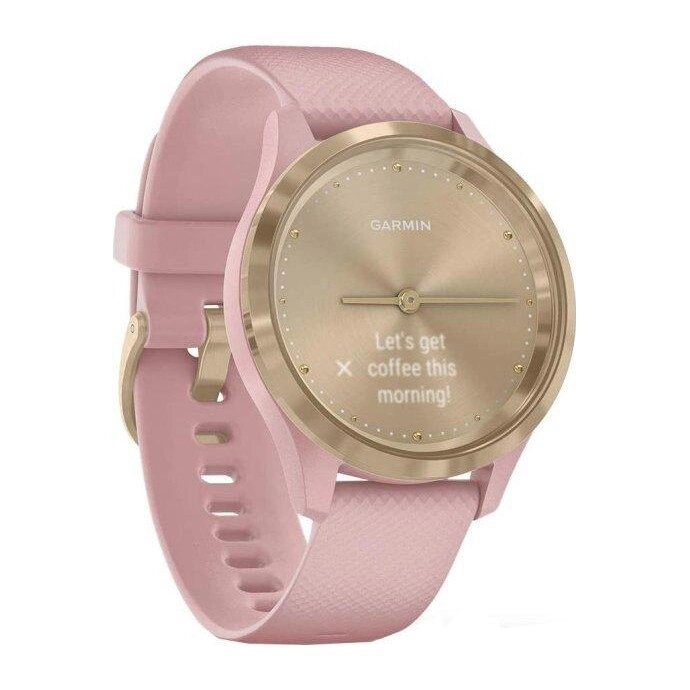 Смарт-годинник Garmin vivomove 3S Sport Champagne-Rose Silicone (010-02238-21) від компанії Premium - фото 1