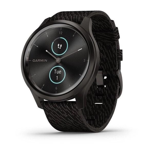 Смарт-годинник Garmin vivomove Style Gunmetal-Dark Gray Fabric (010-02240-23) від компанії Premium - фото 1