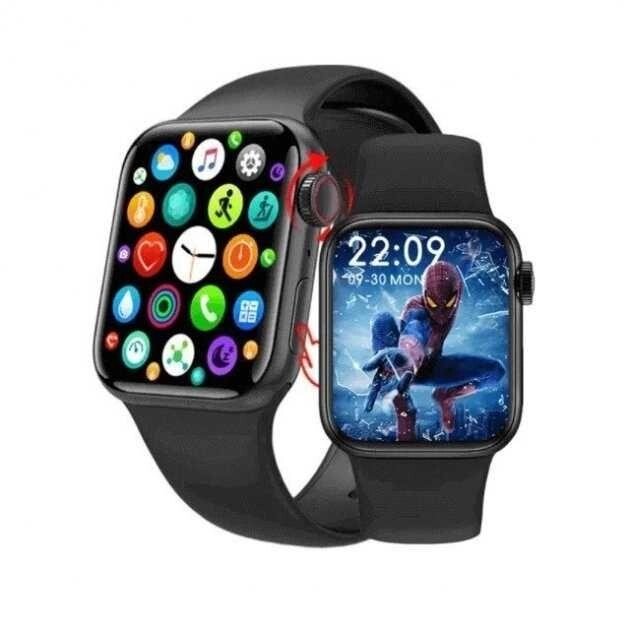 SmartWatch M16plus Смарт-годинник 44mm M16+ Aluminium Розумний Годинник Bluetooth від компанії Premium - фото 1