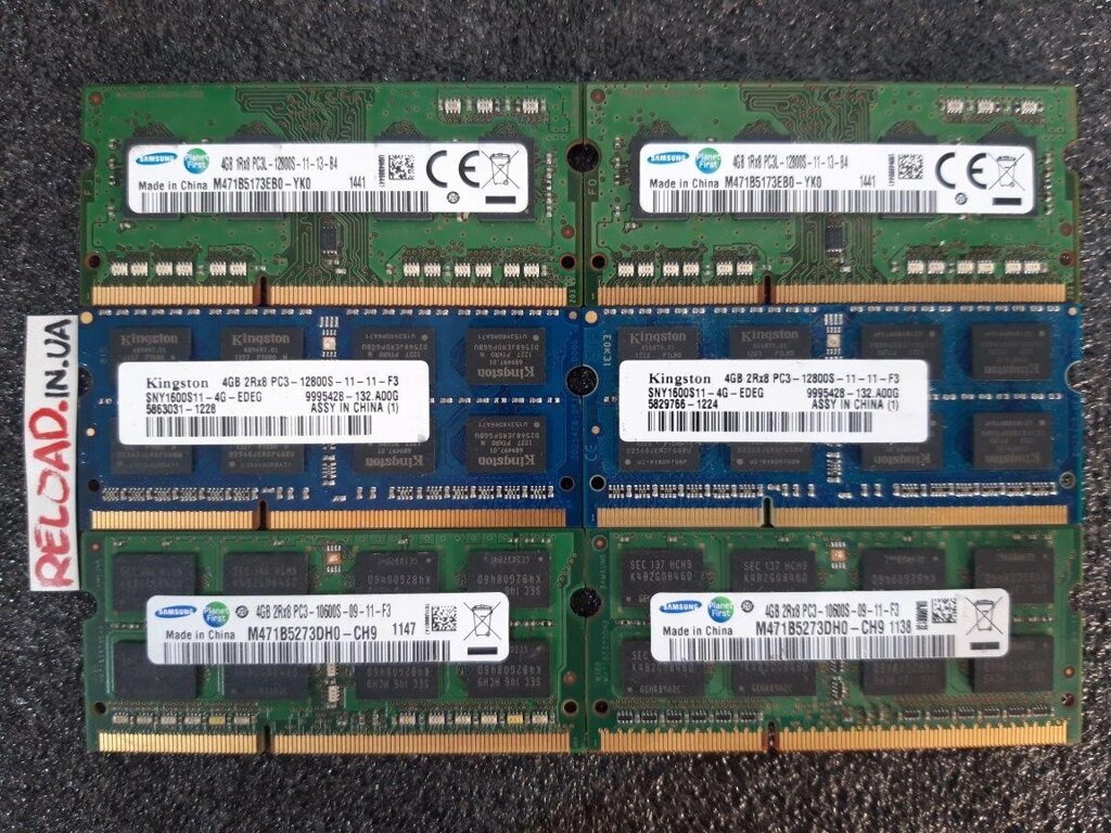 So-Dimm DDR3.4GB оперативна пам'ять від компанії Premium - фото 1