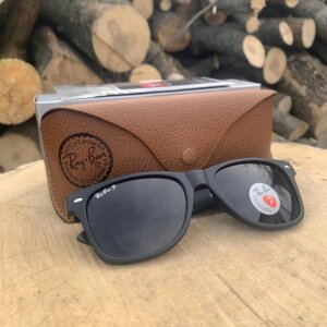 Сонцезахисні окуляри RAY BAN 2140 Black Wayfarer Polarized