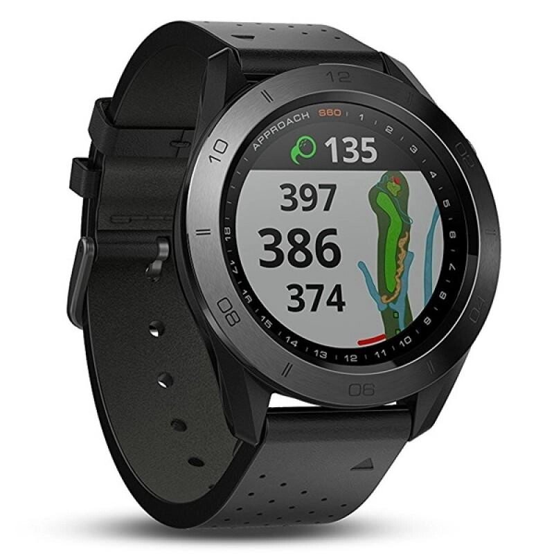 Спортивний годинник Garmin Approach S60 Black Premium (010-01702-02) від компанії Premium - фото 1