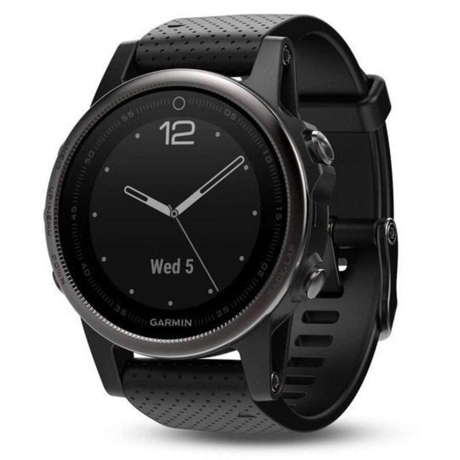 Спортивний годинник Garmin fenix 5s Sapphire Black (010-01685-11) від компанії Premium - фото 1