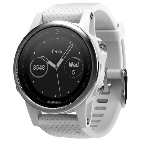 Спортивний годинник Garmin fenix 5S White with Carrara White Band (010-01685-00) від компанії Premium - фото 1