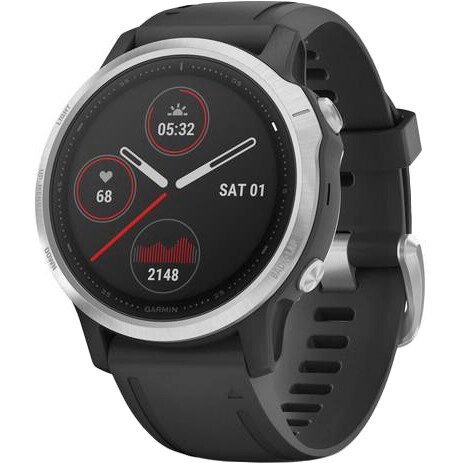 Спортивний годинник Garmin Fenix 6S Silver (010-02159-01) від компанії Premium - фото 1