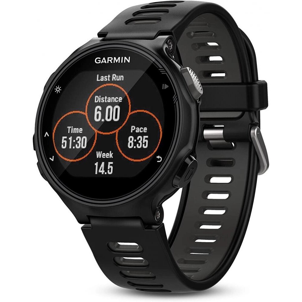 Спортивний годинник Garmin Forerunner 735XT Black/Grey Watch Only (010-01614-00) від компанії Premium - фото 1