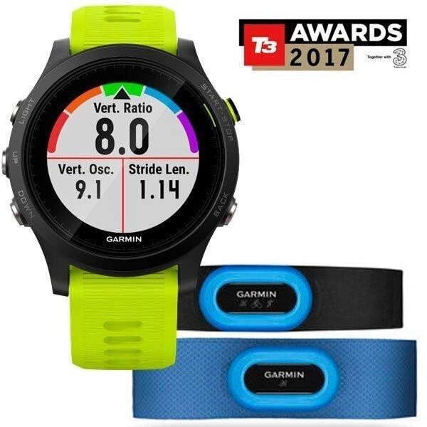 Спортивний годинник Garmin Forerunner 935 Tri-bundle Black with Yellow Straps (010-01746-06/010-01746-02/010-01746-03) від компанії Premium - фото 1