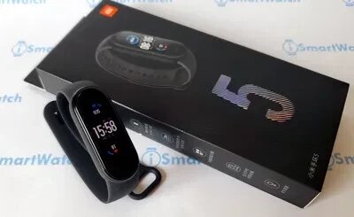 Спортивний трекер смарт годинник mi bend ксяомі фітнеc Xiaomi meBand 5 від компанії Premium - фото 1