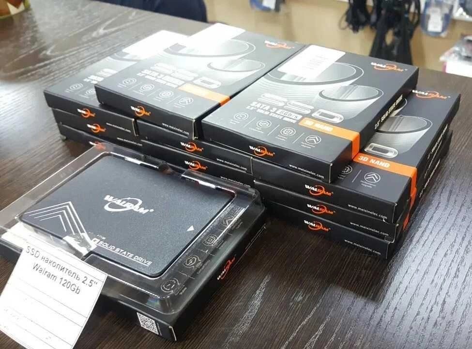 SSD диск 120GB Walram. Гарантія 12 міс. В наявності. 1700 від компанії Premium - фото 1