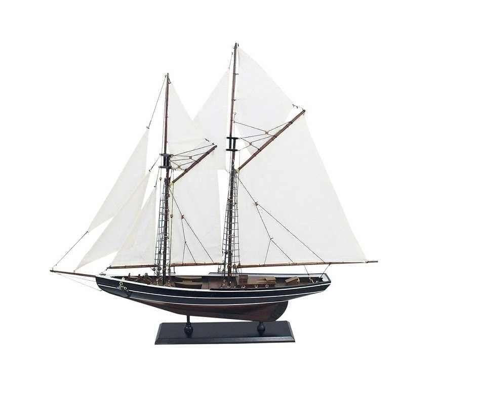 Статуетка корабель кораблик Antik 2000 Sail model two masters wood від компанії Premium - фото 1