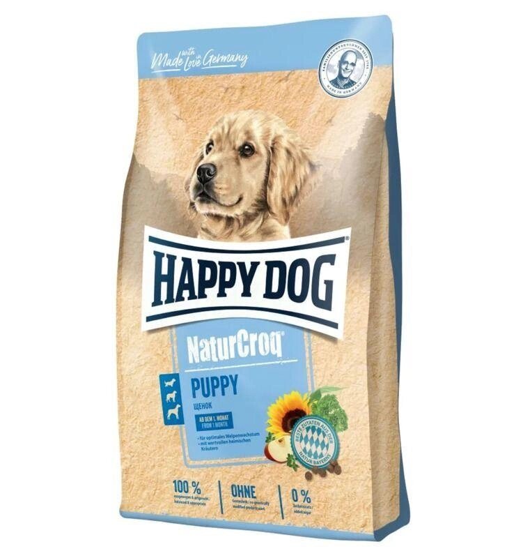 Сухий корм для собак Happy Dog NaturCroq Puppy вага 4 кг, 15 кг від компанії Premium - фото 1