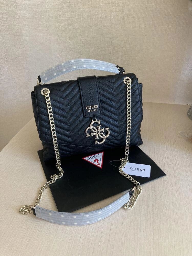 Сумка crossbody guess recc violet від компанії Premium - фото 1