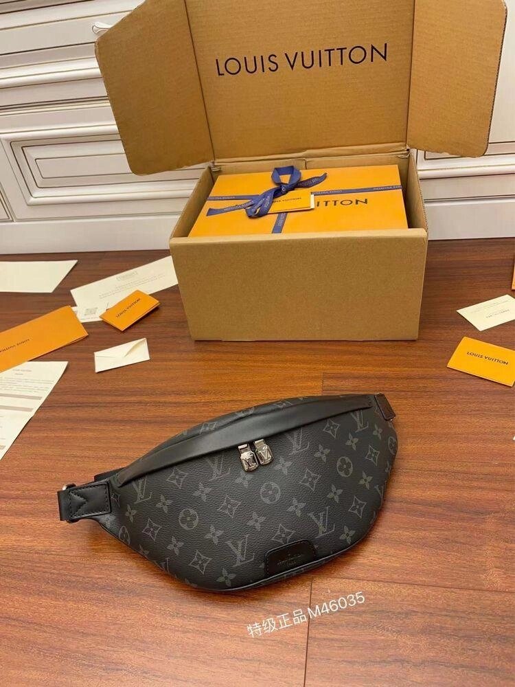 Сумка поясна бананка LV Louis Vuitton від компанії Premium - фото 1