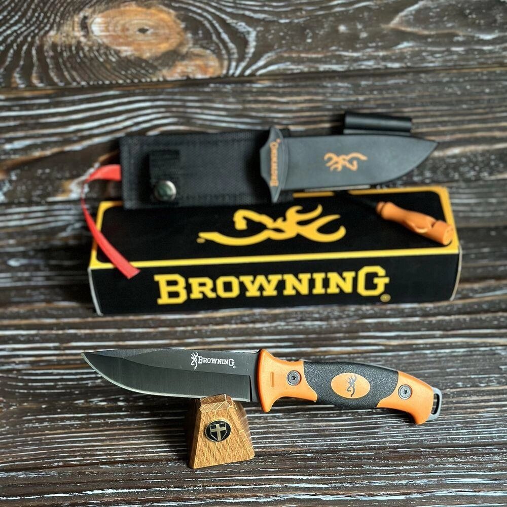 Тактичний ніж Browning /код 198/з вогневом/ тактической нож від компанії Premium - фото 1