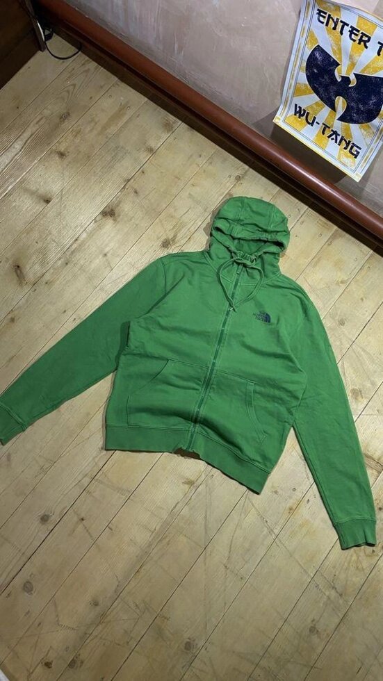 The North Face Green Hoodie (худи норс фейс) від компанії Premium - фото 1