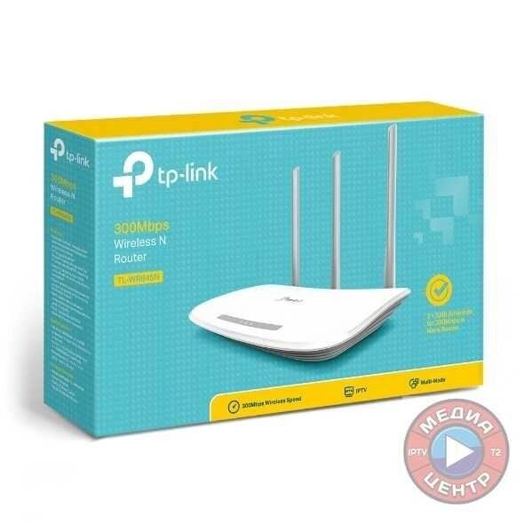 TP LInk WR845N N300 Wi-Fi маршрутизатор від компанії Premium - фото 1