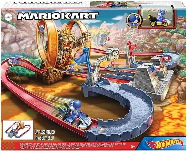 Трек Хот Вілс Маріо Карт Hot Wheels Mario kart Bowsers Castle Chaos від компанії Premium - фото 1