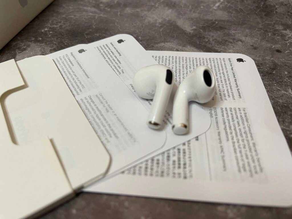 TWS Навушники Apple AirPods 3 Активний серійник Original 1в1 Чіп NODE від компанії Premium - фото 1