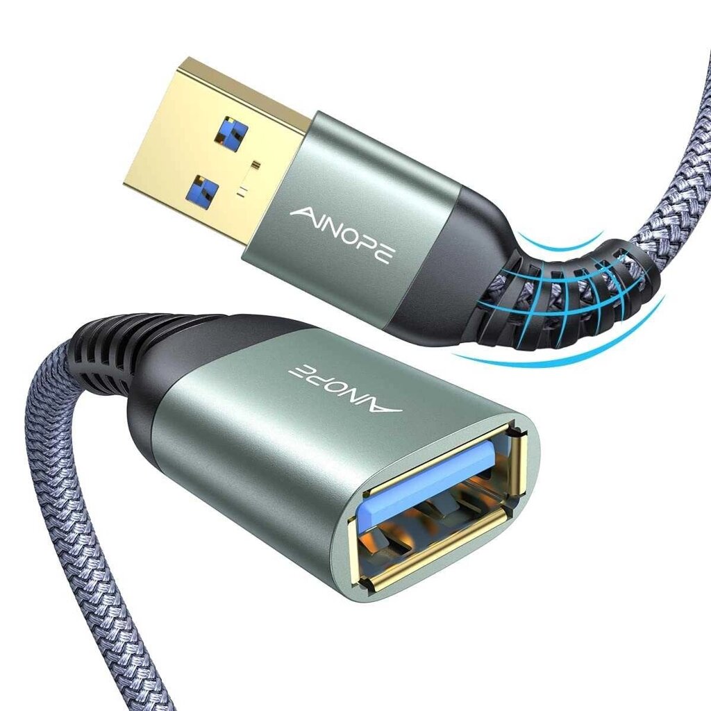 USB3.0 Подовжувальний кабель AINOPE 2 м високошвидкісне передавання даних від компанії Premium - фото 1