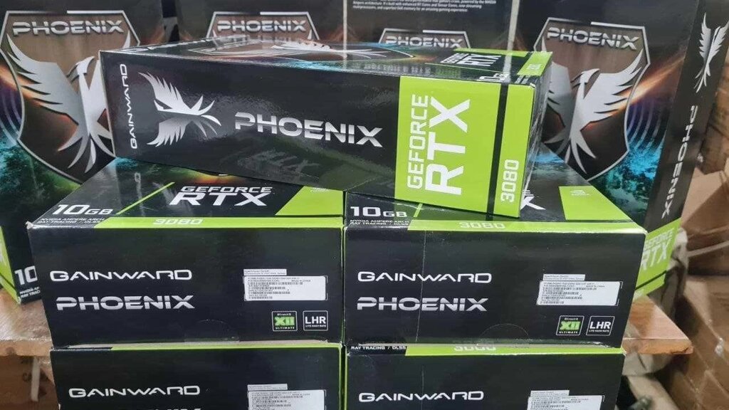 Відеокарта Gainward GeForce RTX 3080 Phoenix (NED3080019IA-132AX) від компанії Premium - фото 1