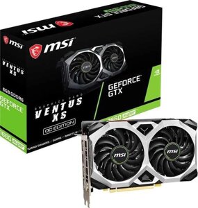 Відеокарта MSI geforce GTX 1660 SUPER ventus XS 6G OC