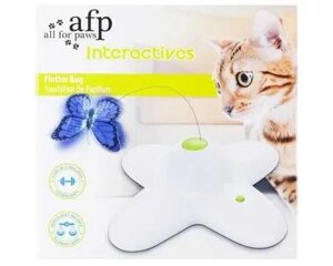 Все для лап котик іграшка інтерактивний флаттер жук