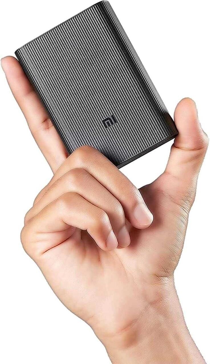 Xiaomi Mi Power Bank 3 Ultra Compact 10000 mAh Швидке заряджання QC3.0 від компанії Premium - фото 1