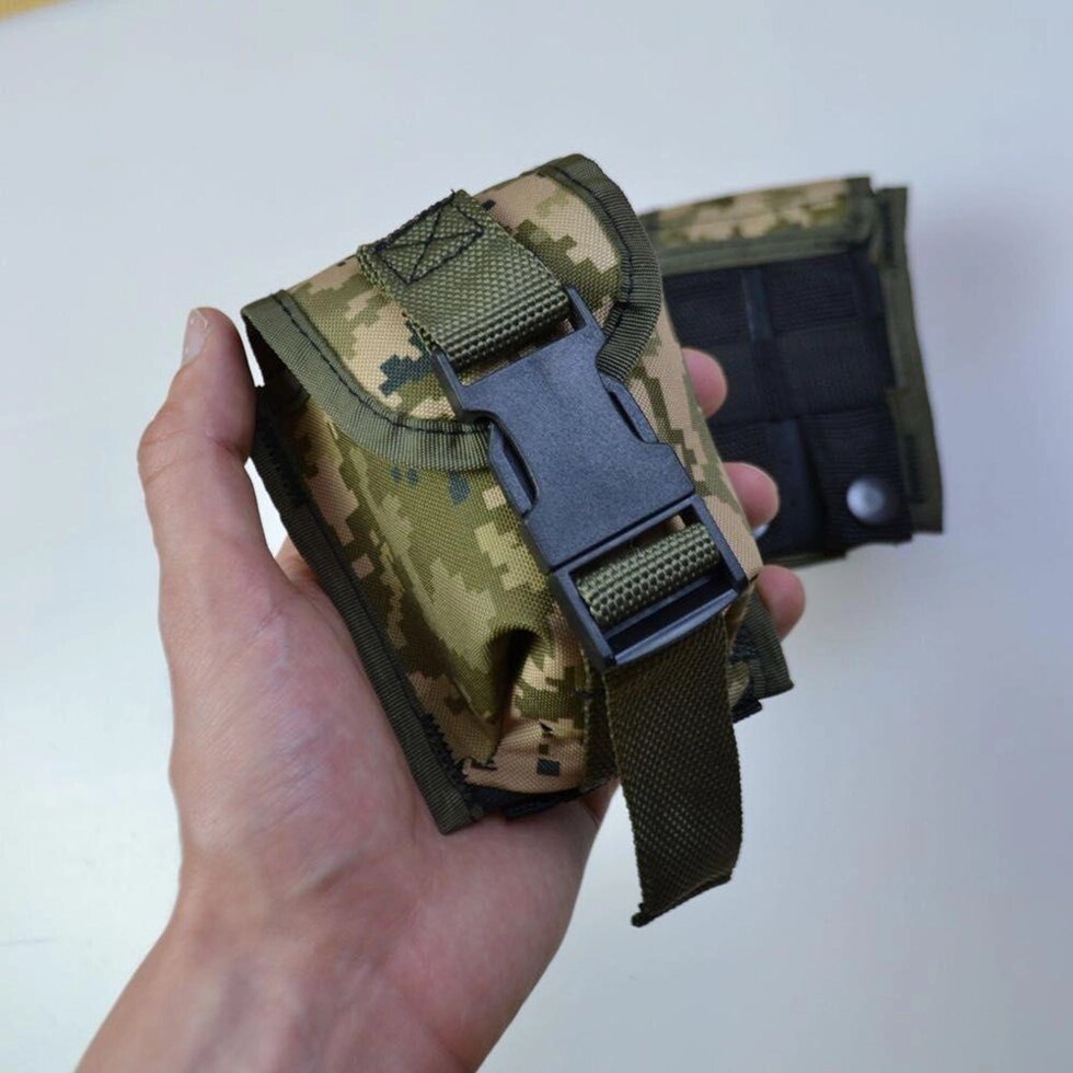 Якісний підсумок з кордури піксель MOLLE від компанії Premium - фото 1